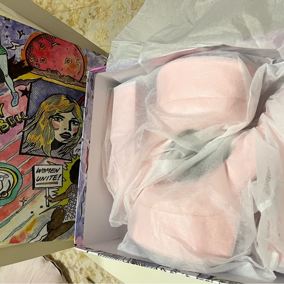 Jeffrey Campbell pastel pink platforms, NWT, Size 7 - Picture 7 of 9